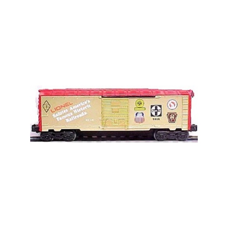 LIONEL 9418 FAMOUS AMERICAN RAILROADS BOXCAR
