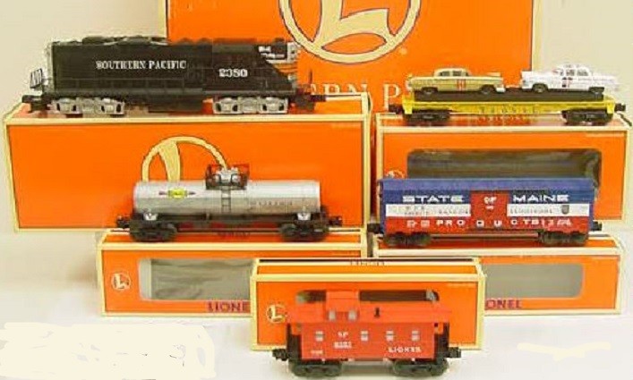 LIONEL 11913 SOUTHERN PACIFIC 2236RS FREIGHT TRAIN SET - Toy Train