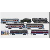 LIONEL 31960 POLAR EXPRESS TRAIN SET WITH THE ADDED DINER CAR AND BAGGAGE CAR