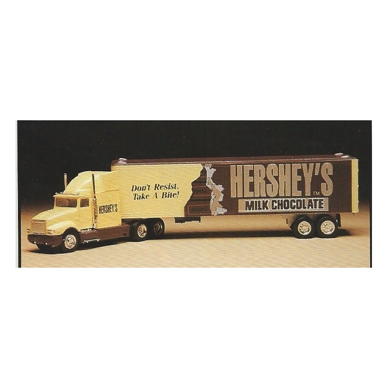 K-LINE K-811201TT HERSHEY'S CHOCOLATE "TAKE A BITE" HEAVY HAULER TRACTOR TRAILER