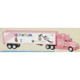 K-LINE K-811901TT IT'S A GIRL SPECIAL ADDITION 18 WHEELS OF WISHES TRACTOR TRAILER TRUCK