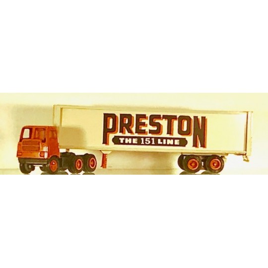 WINROSS PRESTON THE 151 LINE TRACTOR AND TRAILER TRUCK