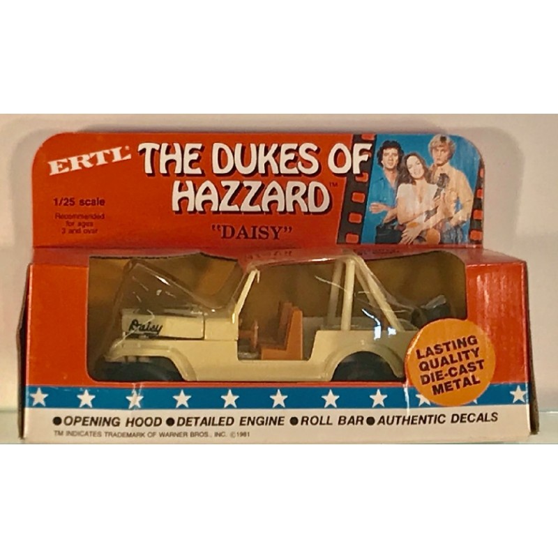 THE DUKES OF HAZZARD DAISY JEEP