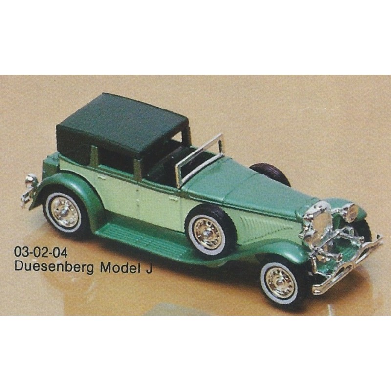 MATCHBOX Y-4 MODELS OF YESTERYEAR DUESENBERG MODEL J CAR