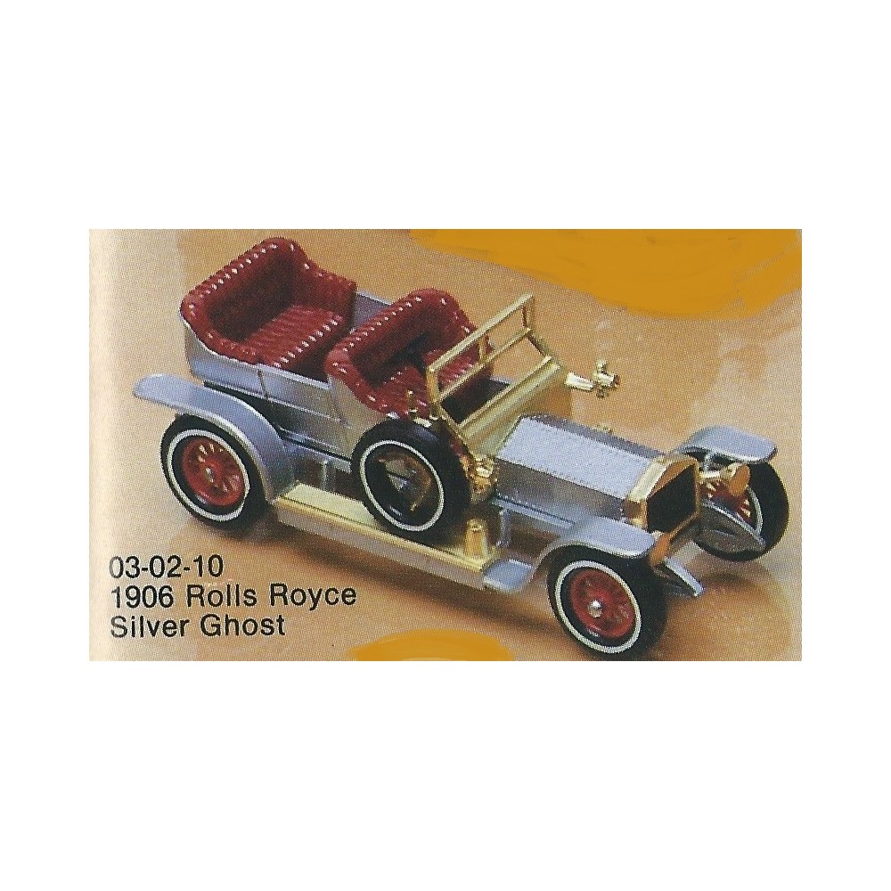 MODELS OF YESTERYEAR 1906 ROLLS ROYCE SILVER GHOST CAR