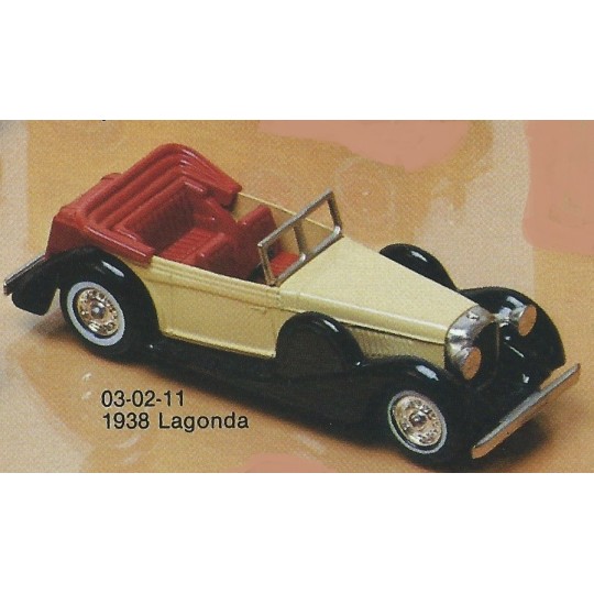 MATCHBOX Y-11 MODELS OF YESTERYEAR 1938 LAGONDA DROPHEAD COUPE CAR