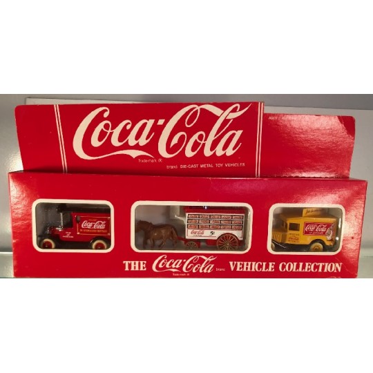 HARTOY THE COCA COLA VEHICLE COLLECTION - SET OF THREE