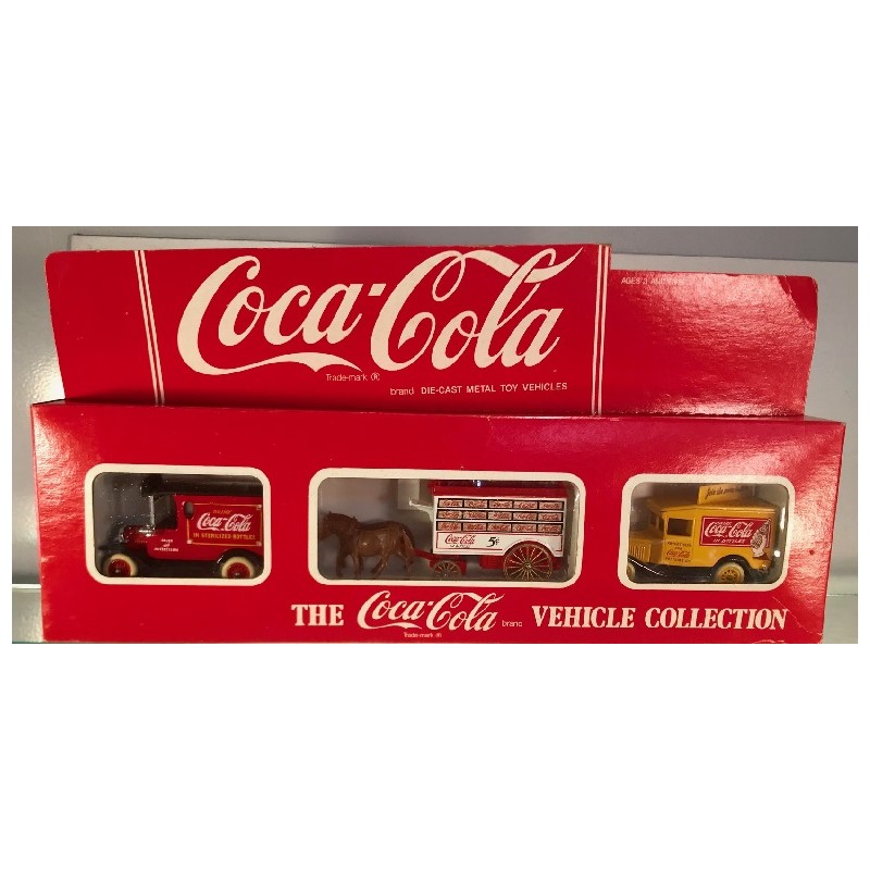 coca cola die cast metal toy vehicles
