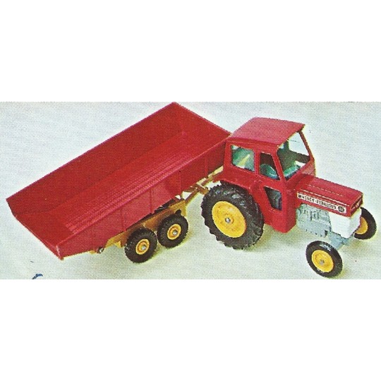 MATCHBOX K-3 MASSEY FERGUSON TRACTOR AND TRAILER