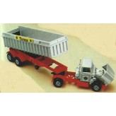 MATCHBOX K-18 ARTICULATED TIPPER TARMAC TRUCK