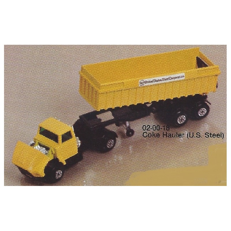 MATCHBOX K-18 ARTICULATED TIPPER UNITED STATES STEEL COMPANY TRUCK