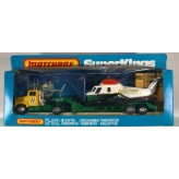 MATCHBOX K-92 HELICOPTER TRANSPORTER TRUCK