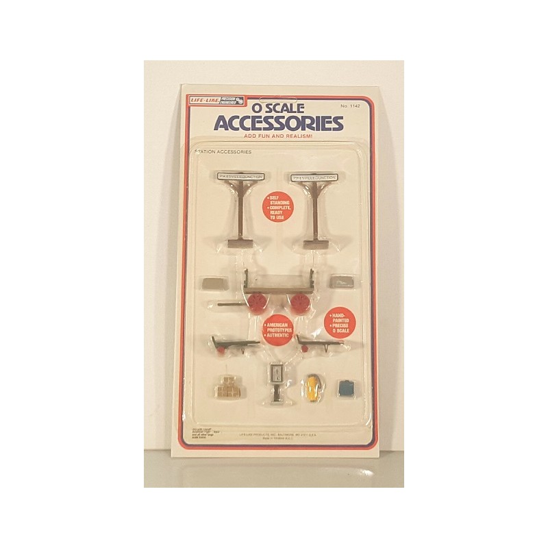 Life-Like No 1142 O Scale Gauge Station Accessories for sale online 