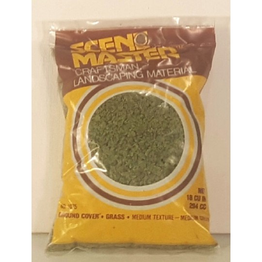 SCENE MASTER 1075 MEDIUM GREEN MEDIUM TEXTURE GRASS