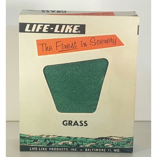 LIFE LIKE 108 GRASS LANDSCAPING MATERIAL