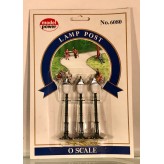 MODEL POWER 6080 LAMP POSTS O GAUGE