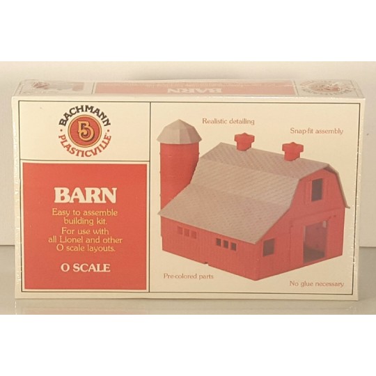 BACHMANN 1932 BARN BUILDING KIT O GAUGE