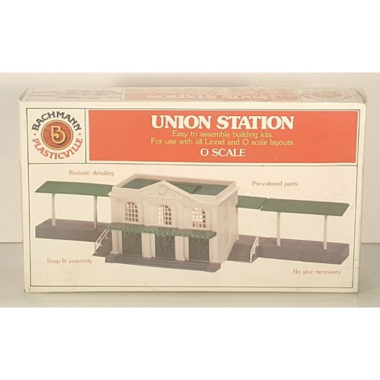 BACHMANN 1958 UNION STATION BUILDING KIT O GAUGE