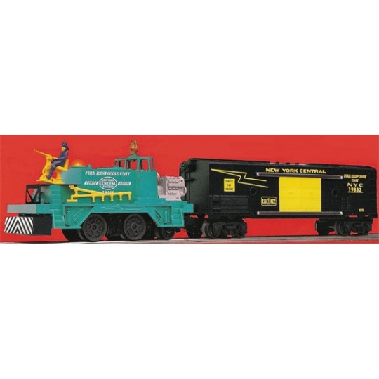 LIONEL 11988 NEW YORK CENTRAL FIRECAR AND INSTRUCTION CAR