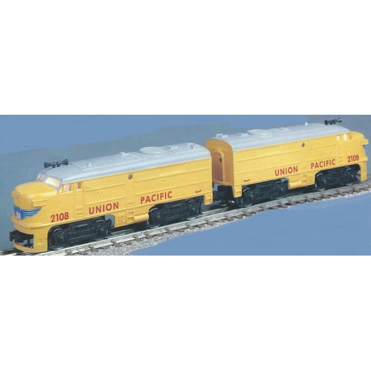 K-LINE K-2108 WITH K-2109 UNION PACIFIC TWIN A ALCO DIESEL ENGINES
