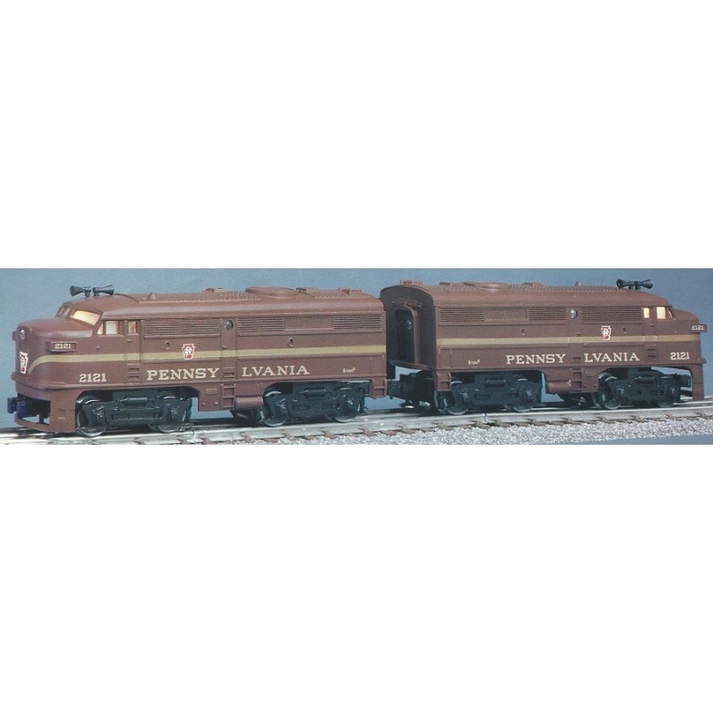 K-LINE K-2121 PENNSYLVANIA RAILROAD TWIN A ALCO DIESEL ENGINES