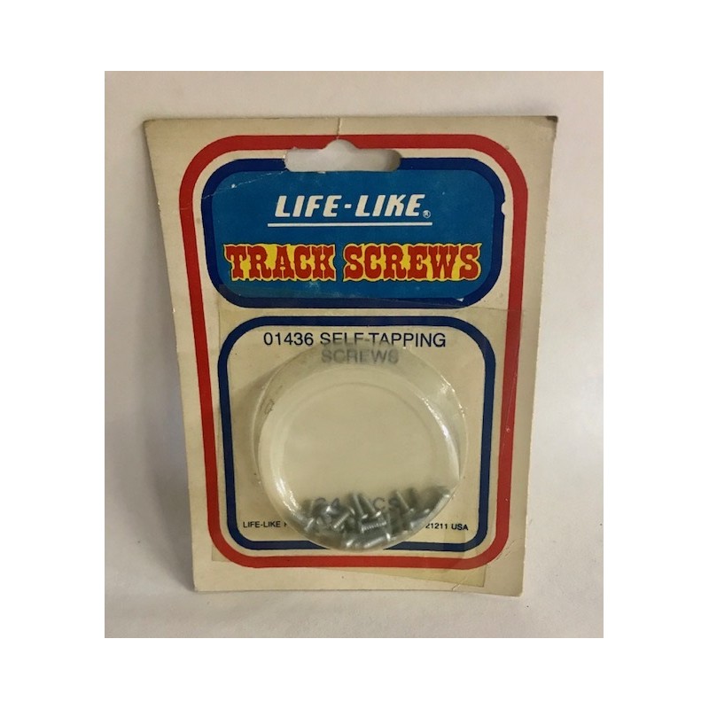 LIFE-LIKE 01436 TRAIN TRACK SCREWS - SELF TAPPING