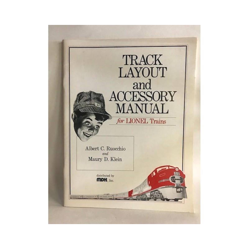 K-LINE K-4 TRACK LAYOUT AND ACCESSORY MANUAL FOR MODEL TRAINS