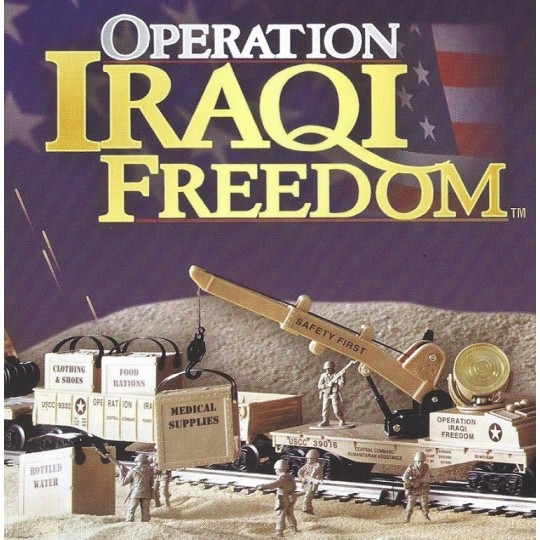 K-LINE K-1308 OPERATION IRAQ FREEDOM TRAIN SET