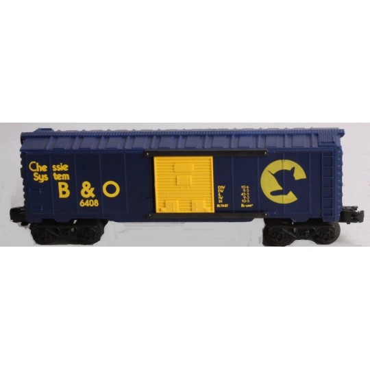 K-LINE K-6408 BALTIMORE AND OHIO CHESSIE SYSTEM BOXCAR