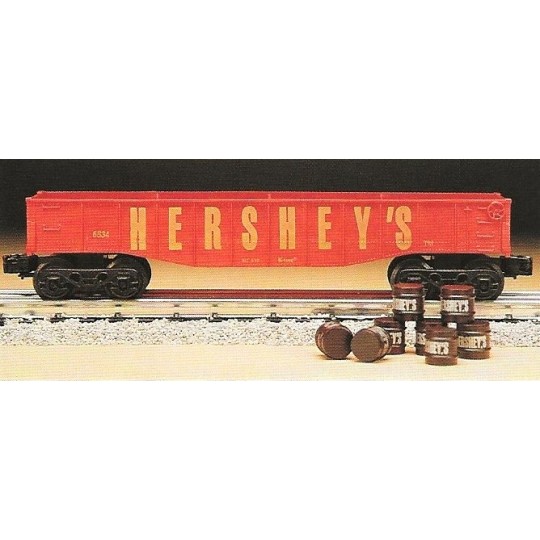 K-LINE K-6534 HERSHEY'S GONDOLA WITH BARRELS