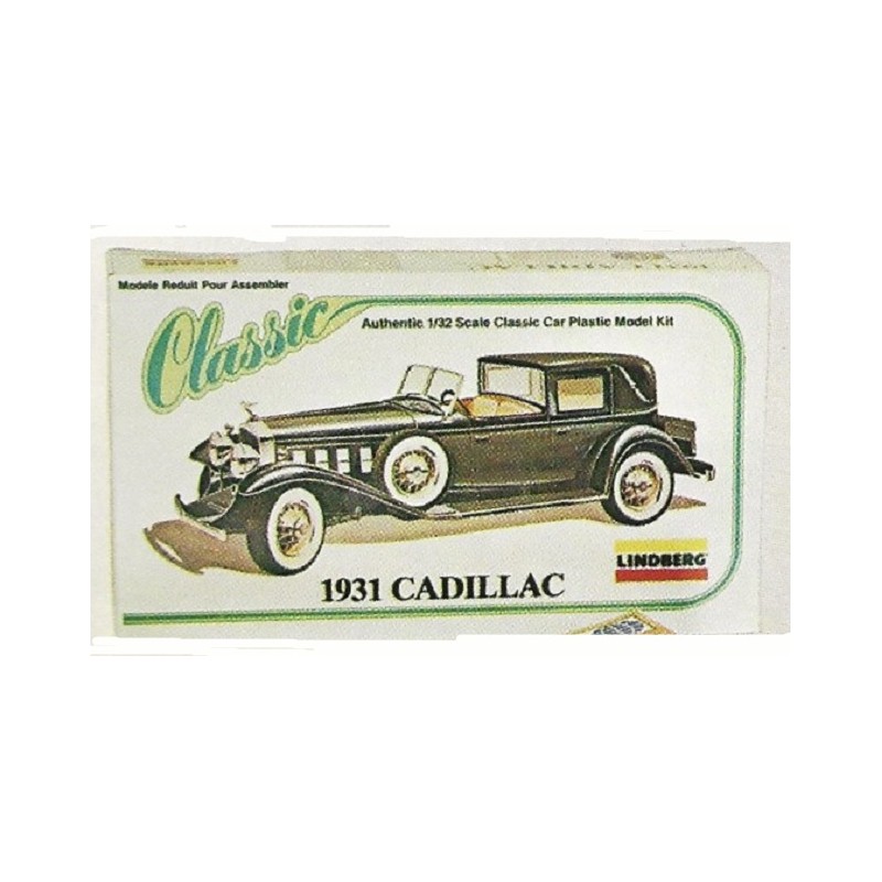 LINDBERG 6608 1931 CADILLAC  CLASSIC CAR MODEL KIT