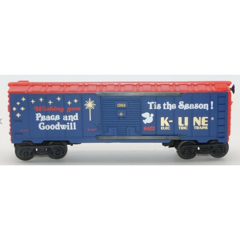 K-LINE K-6422 CHRISTMAS HOLIDAY 1988 BOXCAR