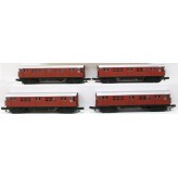 MTH 30-2198-1 RAIL KING 4 CAR SUBWAY SET