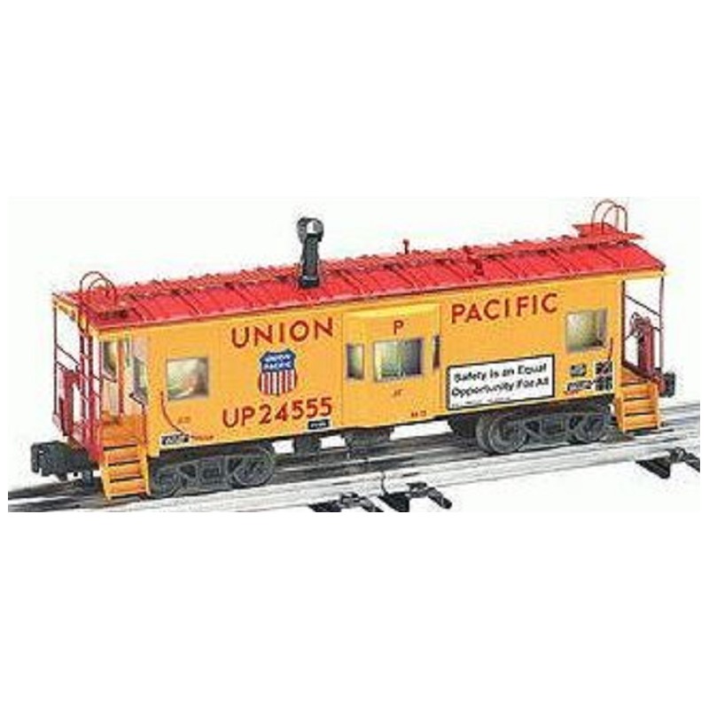 LIONEL 17646 UNION PACIFIC BAY WINDOW CABOOSE STANDARD O