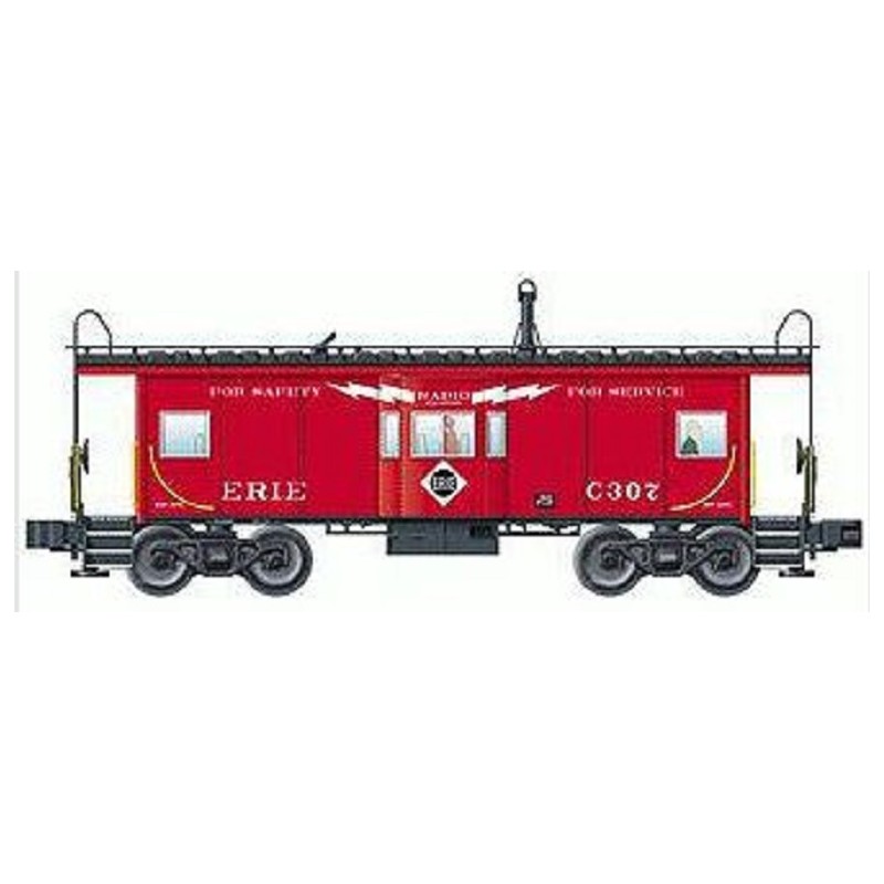 LIONEL 17644 ERIE BAY WINDOW CABOOSE STANDARD O