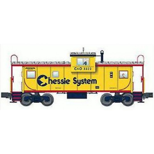 LIONEL 17639 CHESSIE EXTENDED VISION CABOOSE STANDARD O