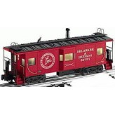 LIONEL 17634 DELAWARE AND HUDSON BAY WINDOW CABOOSE