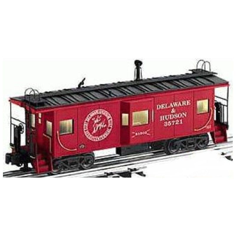 LIONEL 17634 DELAWARE AND HUDSON BAY WINDOW CABOOSE