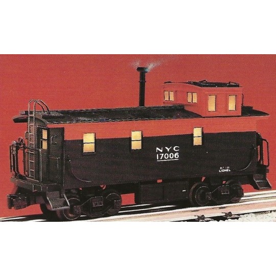 LIONEL 17606 NEW YORK CENTRAL STEEL SIDED STANDARD O CABOOSE
