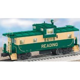 LIONEL 17674 READING EXTENDED VISION CABOOSE STANDARD O