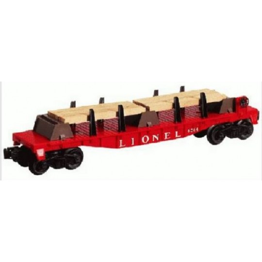 LIONEL 19484 FLATCAR WITH TIMBER