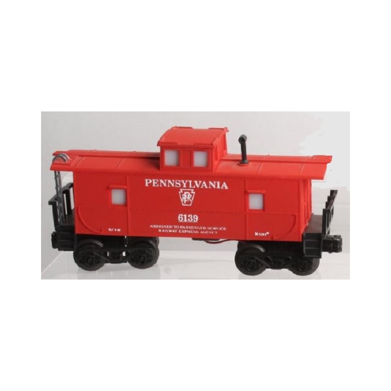 K-LINE 6139 PENNSYLVANIA RAILROAD PASSENGER SERVICE CABOOSE