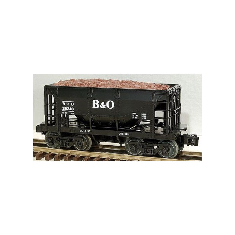 LIONEL 19313 BALTIMORE AND OHIO ORE CAR WITH LOAD