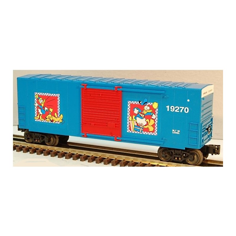 LIONEL 19270 DONALD DUCK 60TH ANNIVERSARY HI-CUBE BOXCAR