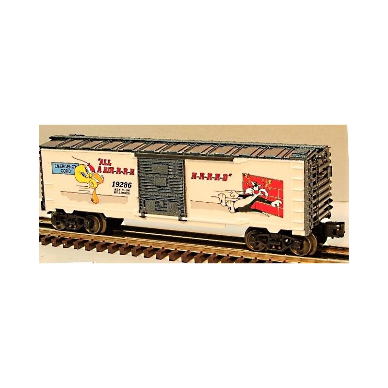 LIONEL 19286 TWEETY AND SYLVESTER BOXCAR