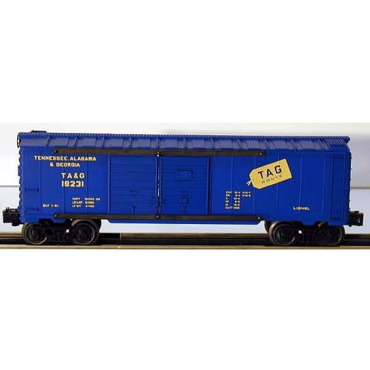 LIONEL 19231 TENNESSEE ALABAMA AND GEORGIA DOUBLE DOOR BOXCAR