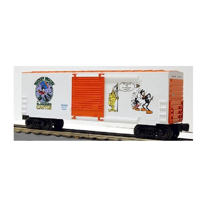 LIONEL 19264 PERILS OF MICKEY HI CUBE BOXCAR 3