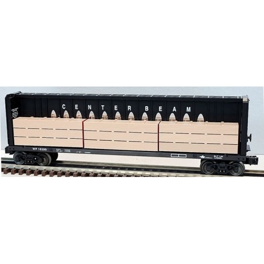 LIONEL 16399 WESTERN PACIFIC I-BEAM FLATCAR WITH LOAD