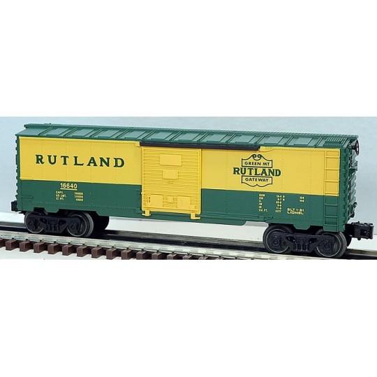 LIONEL 16640 RUTLAND BOXCAR WITH DIESEL RAILSOUNDS