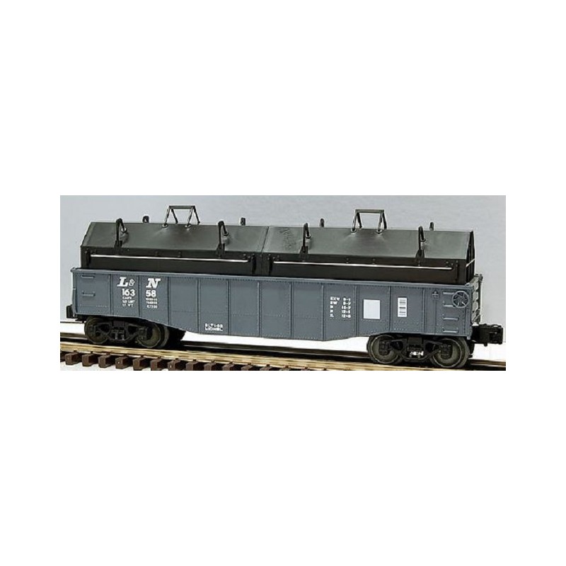 LIONEL 16358 LOUISVILLE AND NASHVILLE GONDOLA WITH COIL COVER